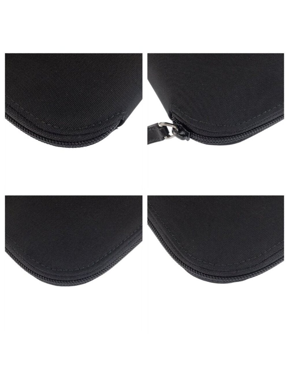 ★SOLD★ Gucci Black Silver Nylon Clutch - Picture 4 of 9